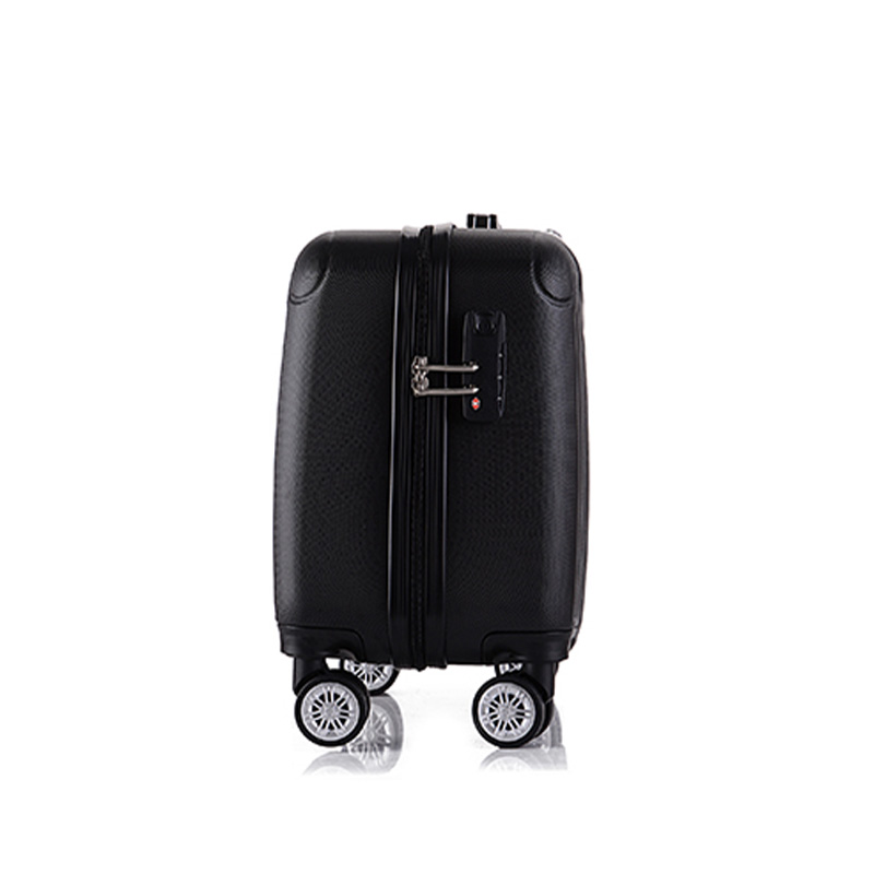 Durable ABS carry-on luggage with wheels
