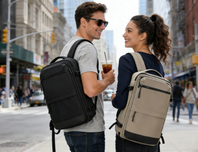 Riprogettazione ergonomica dello zaino: 30% di sforzo in meno sulle spalle.