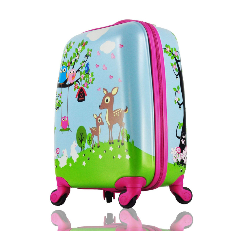 Youth Travel Rolling Suitcase Bundle