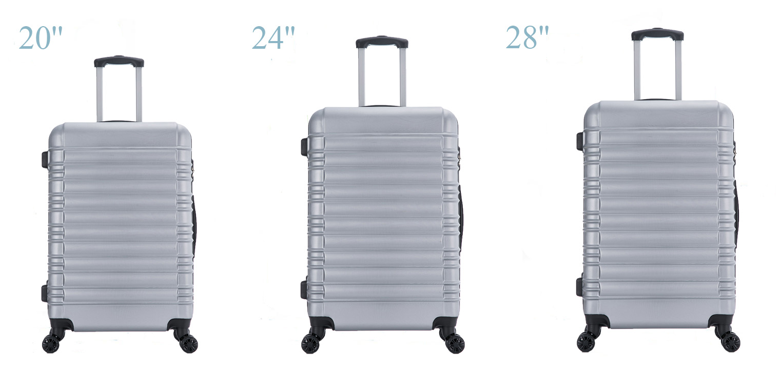 Premium 20/24/28 Inch ABS Hardside Luggage Full Details