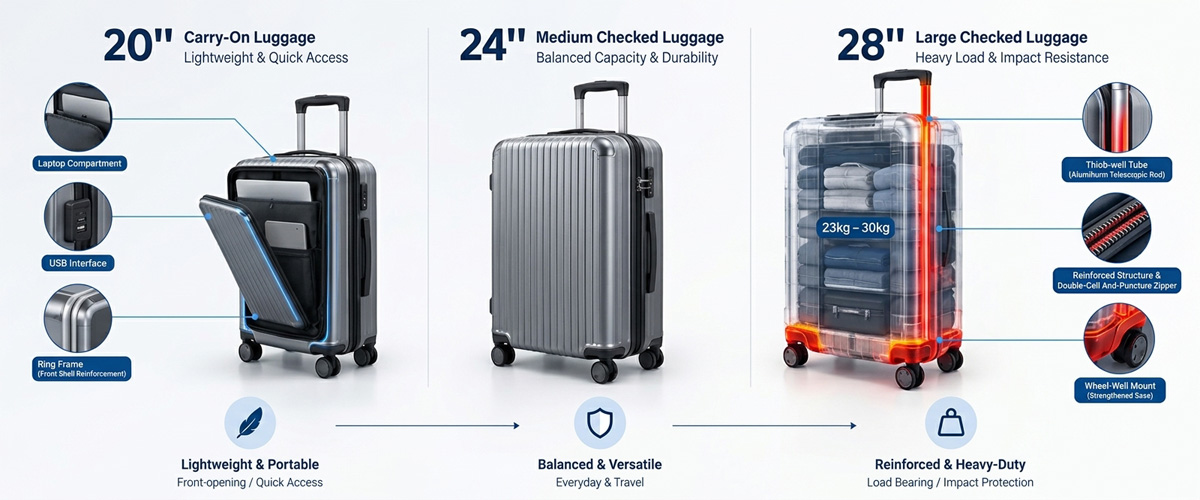 Carry-On vs Checked Luggage Carry-On vs Checked Luggage