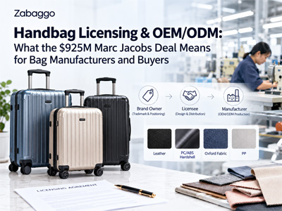 Licenze e OEM/ODM per borse: cosa significa l'accordo da 925 milioni di dollari con Marc Jacobs per produttori e acquirenti di borse