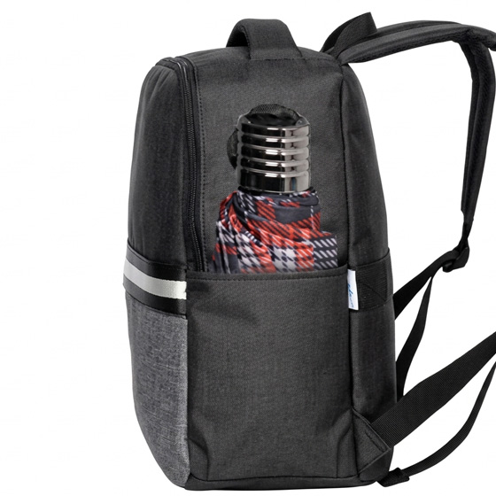 Side pocket backpack