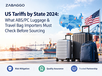 Tariffe doganali statunitensi per stato 2024: cosa devono verificare gli importatori di valigie e borse da viaggio in ABS/PC prima dell'approvvigionamento