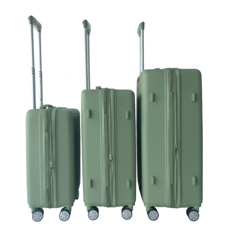 Expandable rolling luggage collection