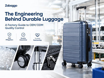 L'ingegneria alla base dei bagagli resistenti: una guida per i produttori al controllo qualità OEM/ODM.